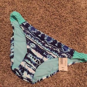 New $36 small bikini swim bottoms size small mint